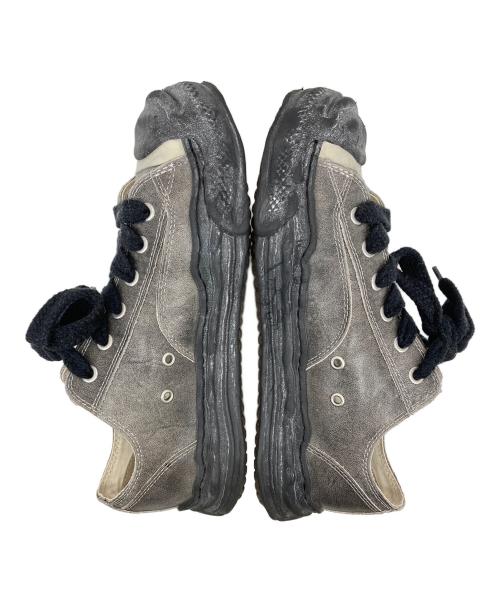 Maison MIHARA YASUHIRO（メゾン ミハラ ヤスヒロ）Maison MIHARA YASUHIRO (メゾン ミハラ ヤスヒロ) HANK OG Sole Silicon Coating Canvas Low-top Sneaker グレー サイズ:44の古着・服飾アイテム