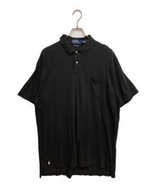 POLO RALPH LAUREN（ポロ・ラルフローレン）の古着「ポロシャツ」｜ブラック