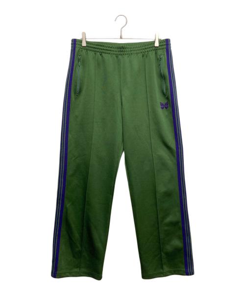 Needles（ニードルズ）Needles (ニードルズ) TRACK PANT - POLY SMOOTH グリーン サイズ:Lの古着・服飾アイテム