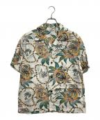Sun Surfサンサーフ）の古着「RAYON S/S シャツ」｜ホワイト