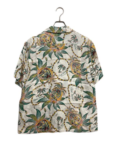 Sun Surf（サンサーフ）Sun Surf (サンサーフ) RAYON S/S シャツ ホワイト サイズ:Mの古着・服飾アイテム