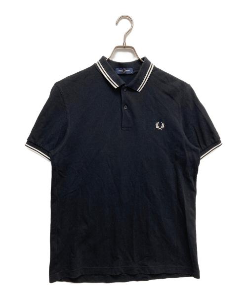 FRED PERRY（フレッドペリー）FRED PERRY (フレッドペリー) ポロシャツ ブラック サイズ:Mの古着・服飾アイテム