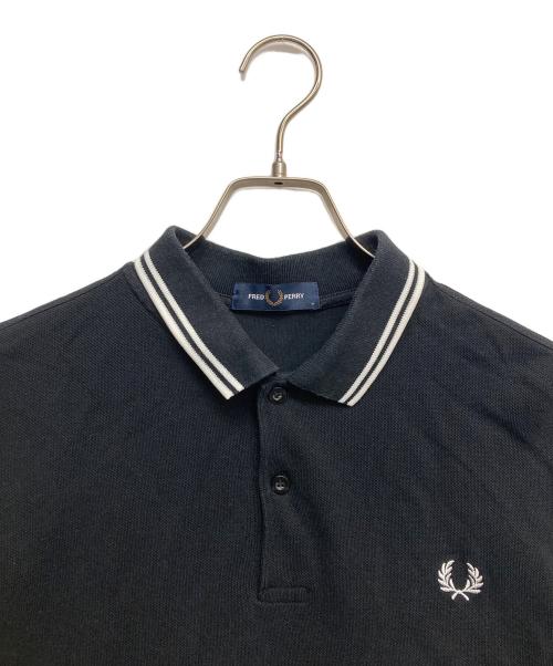 FRED PERRY（フレッドペリー）FRED PERRY (フレッドペリー) ポロシャツ ブラック サイズ:Mの古着・服飾アイテム