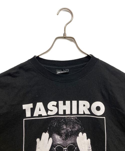 TASHIRO IS THE MOUTH（タシロ・イズ・ザ・マウス）TASHIRO IS THE MOUTH (タシロ・イズ・ザ・マウス) ロングスリーブTシャツ ブラック サイズ:Mの古着・服飾アイテム