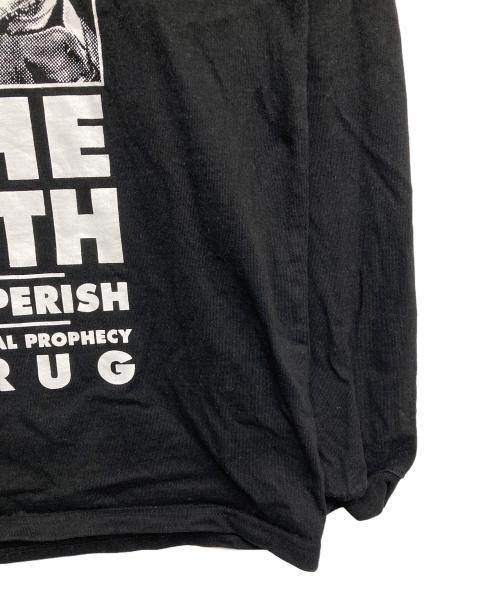 TASHIRO IS THE MOUTH（タシロ・イズ・ザ・マウス）TASHIRO IS THE MOUTH (タシロ・イズ・ザ・マウス) ロングスリーブTシャツ ブラック サイズ:Mの古着・服飾アイテム