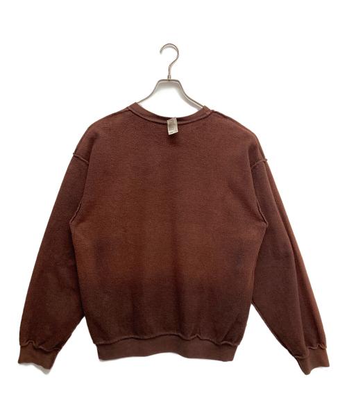 LOS ANGELES APPAREL（ロサンゼルスアパレル）LOS ANGELES APPAREL (ロサンゼルスアパレル) 4ozクルーネックスウェット ブラウン サイズ:Lの古着・服飾アイテム