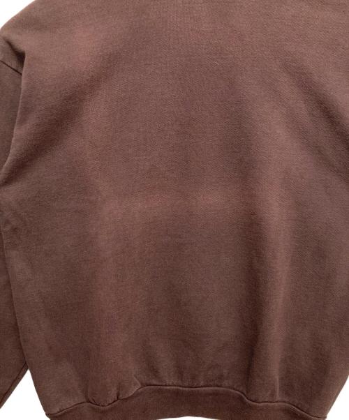 LOS ANGELES APPAREL（ロサンゼルスアパレル）LOS ANGELES APPAREL (ロサンゼルスアパレル) 4ozクルーネックスウェット ブラウン サイズ:Lの古着・服飾アイテム