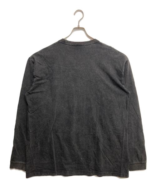 NUMBER (N)INE（ナンバーナイン）NUMBER (N)INE (ナンバーナイン) POWDER BREACH CLASSIC LOGO L/S SHIRT ブラック サイズ:4の古着・服飾アイテム