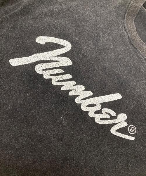NUMBER (N)INE（ナンバーナイン）NUMBER (N)INE (ナンバーナイン) POWDER BREACH CLASSIC LOGO L/S SHIRT ブラック サイズ:4の古着・服飾アイテム