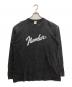 NUMBER (N)INE（ナンバーナイン）の古着「POWDER BREACH CLASSIC LOGO L/S SHIRT」｜ブラック