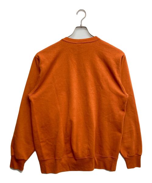 Champion（チャンピオン）Champion (チャンピオン) プリントクルーネックスウェット オレンジ サイズ:XLの古着・服飾アイテム