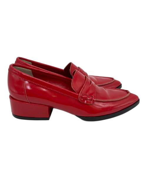 JUNYA WATANABE COMME des GARCONS（(ジュンヤワタナベ コムデギャルソン）JUNYA WATANABE COMME des GARCONS ((ジュンヤワタナベ コムデギャルソン) ポインテッドローファー レッド サイズ:XSの古着・服飾アイテム