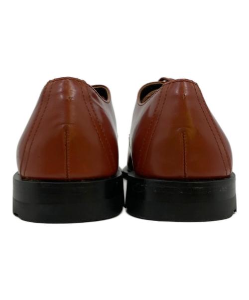 tricot COMME des GARCONS（トリココムデギャルソン）tricot COMME des GARCONS (トリココムデギャルソン) レザーシューズ ブラウン サイズ:23.5の古着・服飾アイテム