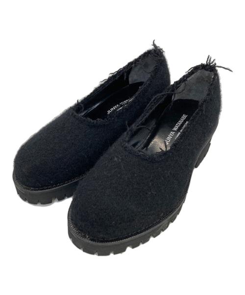 JUNYA WATANABE COMME des GARCONS（(ジュンヤワタナベ コムデギャルソン）JUNYA WATANABE COMME des GARCONS ((ジュンヤワタナベ コムデギャルソン) ウールスリッポン ブラック サイズ:Sの古着・服飾アイテム