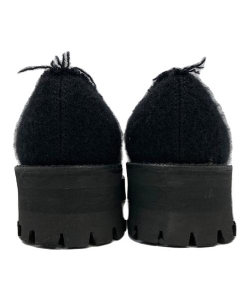 JUNYA WATANABE COMME des GARCONS（(ジュンヤワタナベ コムデギャルソン）JUNYA WATANABE COMME des GARCONS ((ジュンヤワタナベ コムデギャルソン) ウールスリッポン ブラック サイズ:Sの古着・服飾アイテム