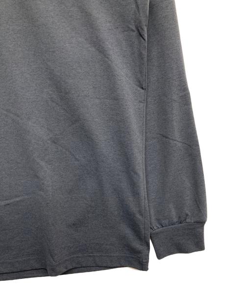 THE NORTH FACE（ザ ノース フェイス）THE NORTH FACE (ザ ノース フェイス) L/S STANDARD LOGO TEE グレー サイズ:XLの古着・服飾アイテム