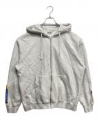 Hombre Ninoオンブレニーニョ）の古着「ZIP UP HOODIE」｜グレー