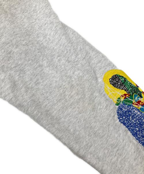 Hombre Nino（オンブレニーニョ）Hombre Nino (オンブレニーニョ) ZIP UP HOODIE グレー サイズ:Lの古着・服飾アイテム