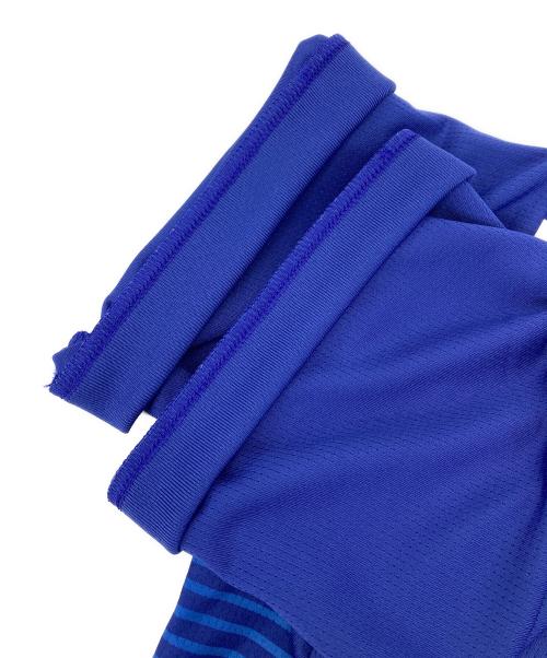adidas（アディダス）adidas (アディダス) ゲームシャツ ブルー サイズ:XLの古着・服飾アイテム