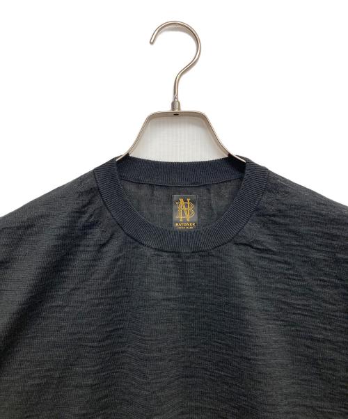 BATONER（バトナ―）BATONER (バトナ―) CHOMA CREW NECK ブラック サイズ:2の古着・服飾アイテム