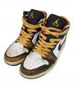 NIKEナイキ）の古着「Air Jordan 1 Mid "Wear Away"」｜イエロー