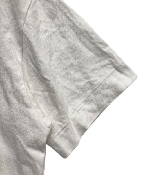 PLAY COMME des GARCONS（プレイコムデギャルソン）PLAY COMME des GARCONS (プレイコムデギャルソン) ゴールドハートTシャツ ホワイト サイズ:Sの古着・服飾アイテム