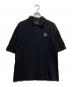 RAF SIMONS（ラフシモンズ）の古着「ローレルロゴポロシャツ」｜ブラック
