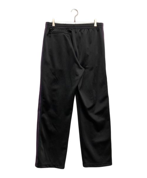 Needles（ニードルズ）Needles (ニードルズ) nano・universe (ナノ・ユニバース) 別注 Track Pant - Poly Smooth ブラック サイズ:Lの古着・服飾アイテム