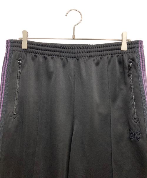 Needles（ニードルズ）Needles (ニードルズ) nano・universe (ナノ・ユニバース) 別注 Track Pant - Poly Smooth ブラック サイズ:Lの古着・服飾アイテム