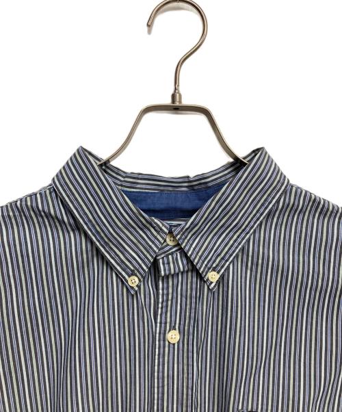 CHAPS（チャップス）CHAPS (チャップス) ストライプS/Sシャツ ブルー サイズ:XXLの古着・服飾アイテム