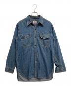 LEVI'Sリーバイス）の古着「デニムウエスタンシャツ」｜インディゴ