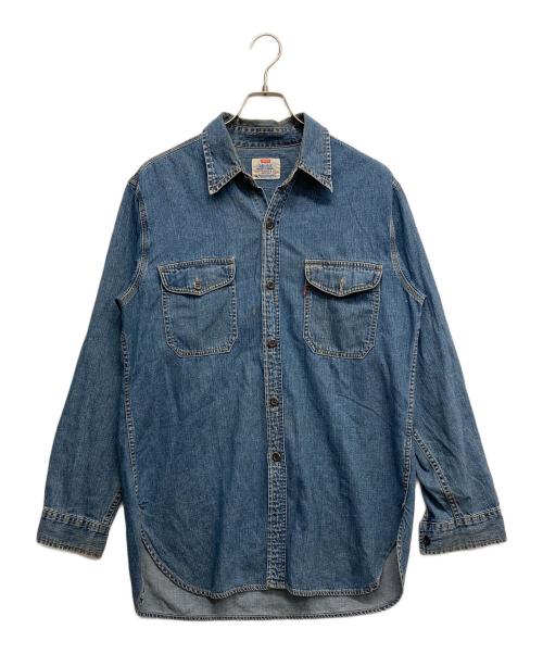 LEVI'S（リーバイス）LEVI'S (リーバイス) デニムウエスタンシャツ インディゴ サイズ:Mの古着・服飾アイテム