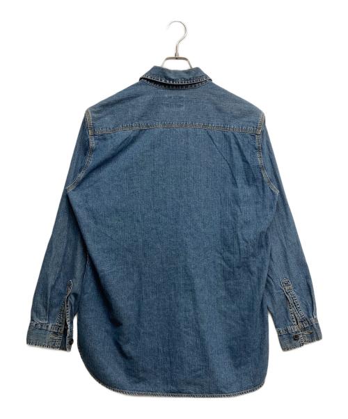 LEVI'S（リーバイス）LEVI'S (リーバイス) デニムウエスタンシャツ インディゴ サイズ:Mの古着・服飾アイテム
