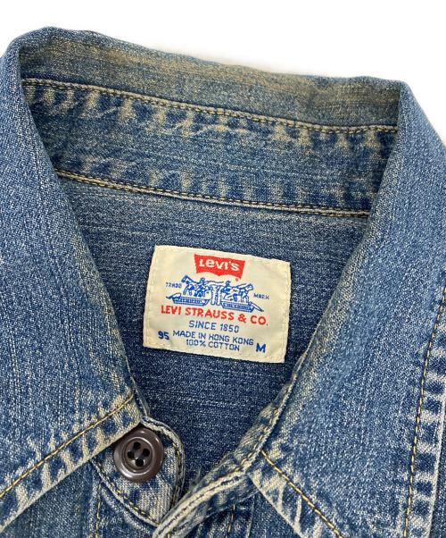 LEVI'S（リーバイス）LEVI'S (リーバイス) デニムウエスタンシャツ インディゴ サイズ:Mの古着・服飾アイテム