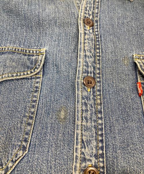 LEVI'S（リーバイス）LEVI'S (リーバイス) デニムウエスタンシャツ インディゴ サイズ:Mの古着・服飾アイテム