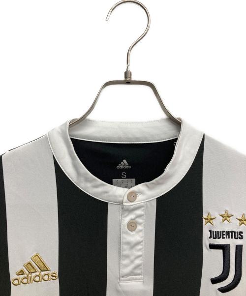 adidas（アディダス）adidas (アディダス) ユベントスゲームシャツ ブラック サイズ:Sの古着・服飾アイテム