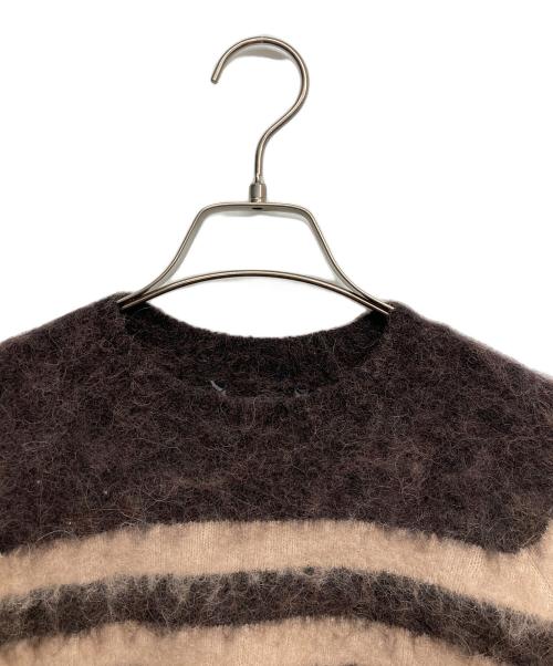 ALL SAINTS（オールセインツ）ALL SAINTS (オールセインツ) ラムウールボーダーニット ピンク サイズ:Ｓの古着・服飾アイテム