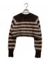 ALL SAINTS (オールセインツ) ラムウールボーダーニット ピンク サイズ:Ｓ：5000円