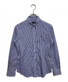 RALPH LAUREN（ラルフローレン）の古着「ストライプBDシャツ」｜ブルー