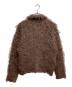MAISON SPECIAL. (メゾンスペシャル) SHAGGY KNIT SHIRT ブラウン：10000円