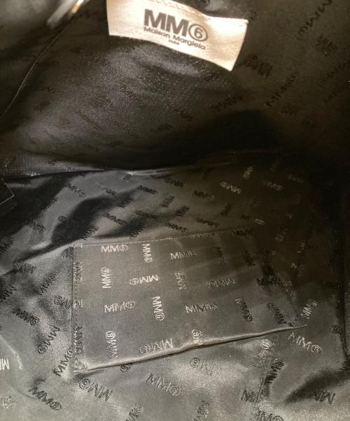 MM6（エムエムシックス）MM6 (エムエムシックス) ジャパニーズメッシュハンドバッグ ブラックの古着・服飾アイテム