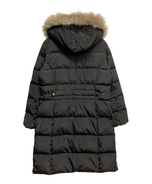LAUREN RALPH LAUREN（ローレン ラルフ ローレン）LAUREN RALPH LAUREN (ローレン ラルフ ローレン) ボア付きダウンコート ブラック サイズ:Lの古着・服飾アイテム