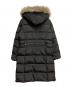 LAUREN RALPH LAUREN (ローレン ラルフ ローレン) ボア付きダウンコート ブラック サイズ:L：18000円
