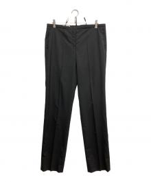 JIL SANDER（ジルサンダー）の古着「ワイドテーパードスラックス」｜ブラック