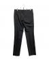 JIL SANDER (ジルサンダー) ワイドテーパードスラックス ブラック サイズ:42：10000円