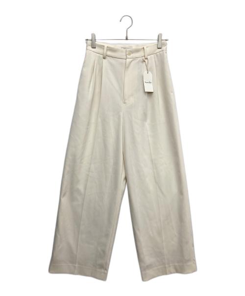 STEVEN ALAN（スティーブンアラン）STEVEN ALAN (スティーブンアラン) タックパンツ アイボリー サイズ:Mの古着・服飾アイテム