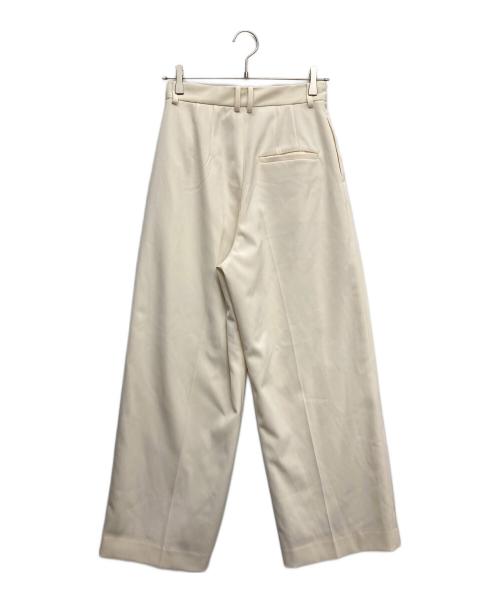 STEVEN ALAN（スティーブンアラン）STEVEN ALAN (スティーブンアラン) タックパンツ アイボリー サイズ:Mの古着・服飾アイテム