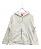 SUPREMEシュプリーム）の古着「Terry Zip Up Sweat」｜ホワイト