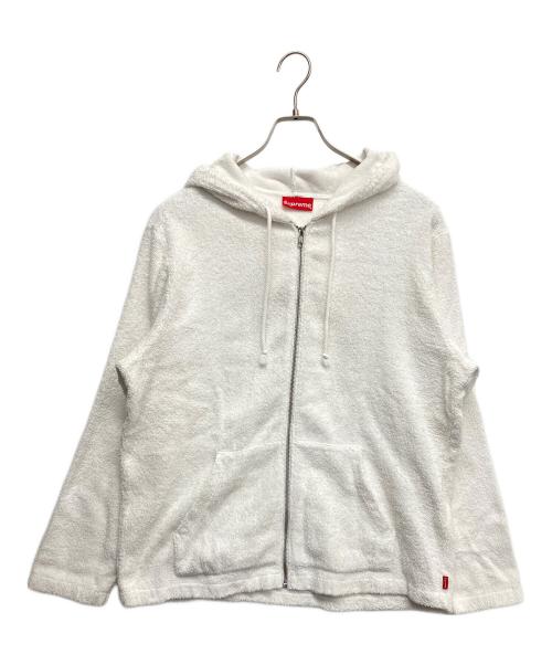 SUPREME（シュプリーム）SUPREME (シュプリーム) Terry Zip Up Sweat ホワイト サイズ:Mediumの古着・服飾アイテム