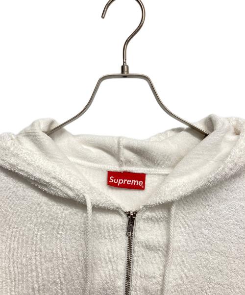 SUPREME（シュプリーム）SUPREME (シュプリーム) Terry Zip Up Sweat ホワイト サイズ:Mediumの古着・服飾アイテム